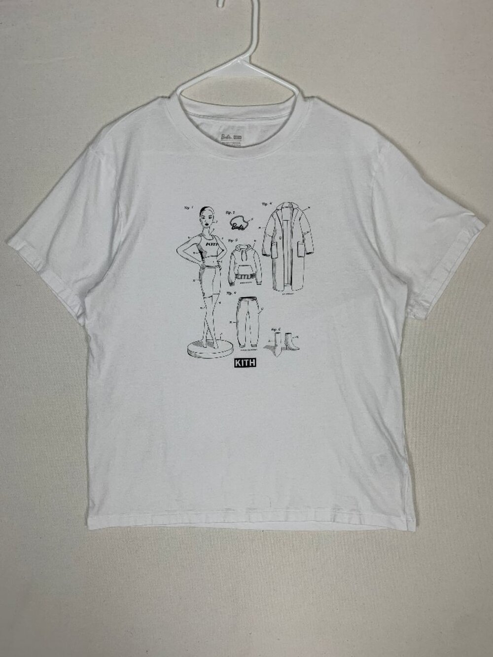 Kith Barbie White T-shirt Medium
